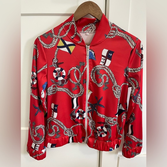 BRAND NEW PRINTED JACKET - Picture 1 of 2